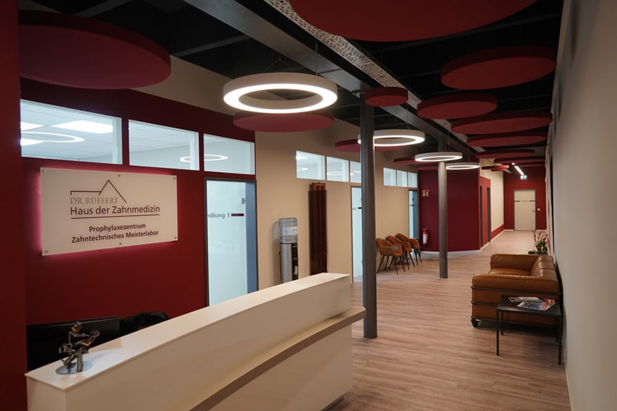 Rezeption Haus der Zahnmedizin Prophylaxezentrum Rezeption Haus der Zahnmedizin Prophylaxezentrum